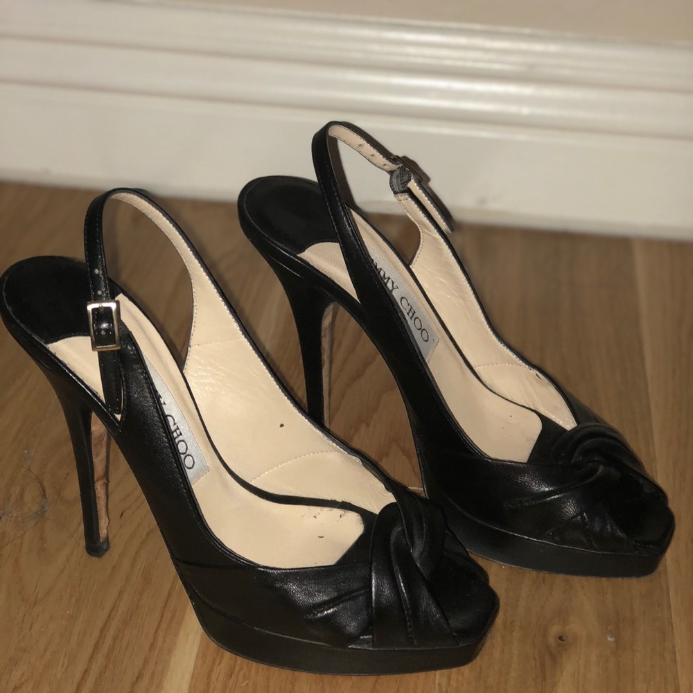 Jimmy choo sling back heels size 35